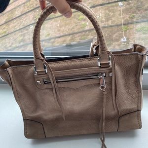 Rebecca Minkoff Regan Satchel Tote in Sandstone